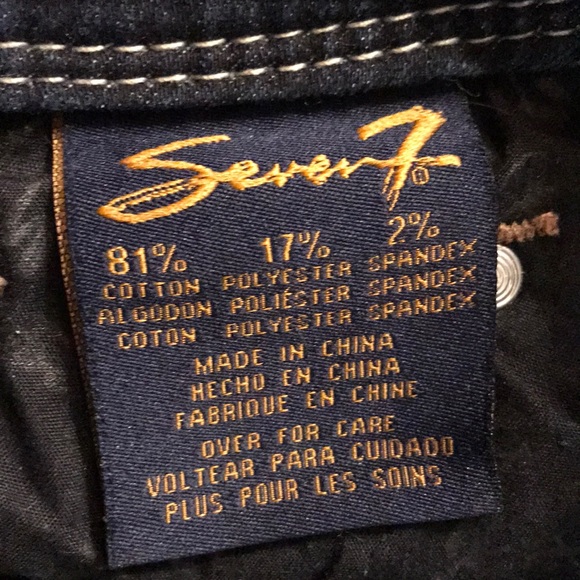 Vintage Seven Skinny Jeans Embroidered Low Rise - Picture 5 of 5